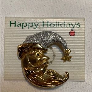 Santa Brooch